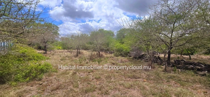 Superbe terrain résidentiel de 871 toises, situé en bordure de rivière dans un lotissement privé à Tamarin