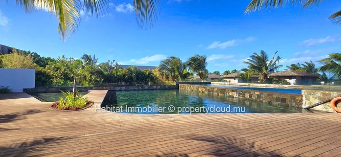 To rent : Beautiful apartment of 127 m², furnished and equipped, nestled in the heart of the prestigious domain of Az...