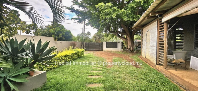 Charmante maison meublée et équipée de 200 m², sur un terrain de 168 toises à Tamarin