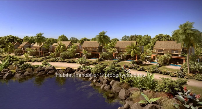 Project of new modern duplexes of 184 m², located in the heart of Pointe d'Esny