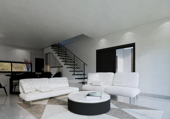 Découvrez un nouveau projet sur plan captivant de 3 townhouses, idéalement situé dans l'avenue prestigieuse John Kenn...