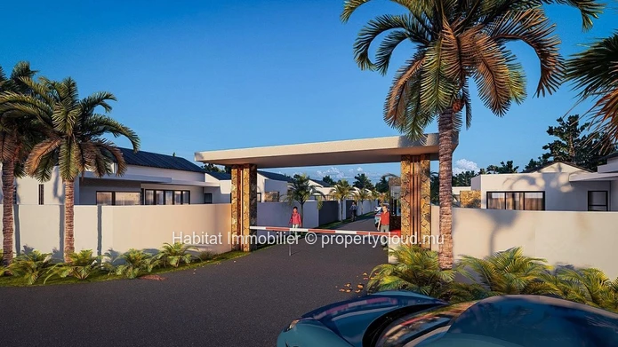 Villas contemporaines de plain-pied de 159 m² sur un terrain de 111 toises