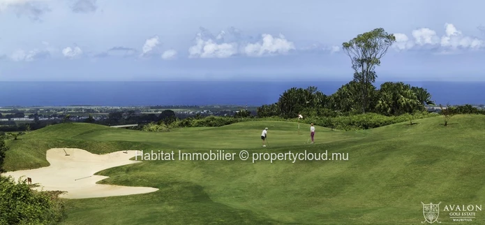 A VENDRE - Magnifique terrain de 491 toises dans le lotissement d'Avalon Golf Estate à Bois Chéri. 