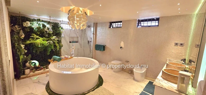 Cette splendide maison non meublée de 505 m², sur un terrain de 147 toises, est située sur la route royale à Baie du ...