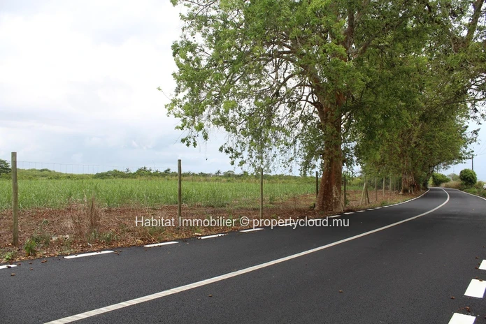 FOR SALE - Agricultural land of 4 acres on the main road in Petite Julie. 