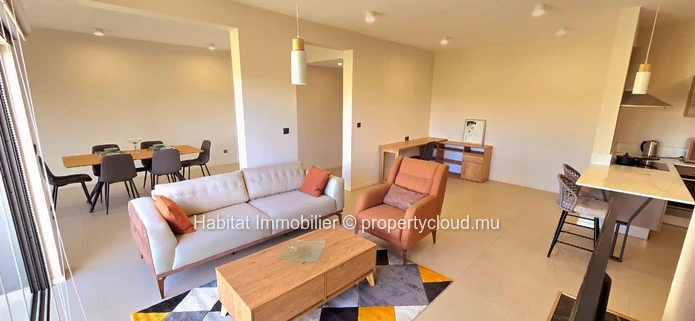 Cet appartement meublé et équipé de 143 m², avec ascenseur, est situé à Moka